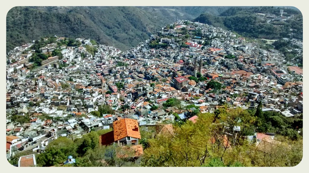 Vista panorámica de Taxco