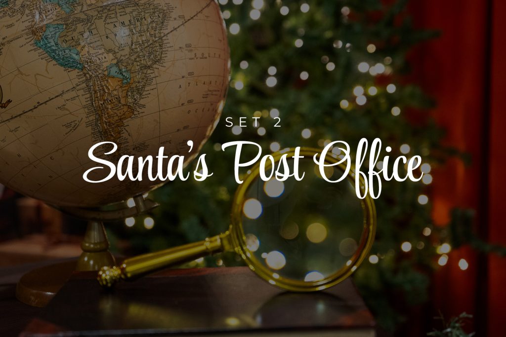 PREVENTA SESIONES NAVIDEÑAS 2026 set 2 Santa's Post Office